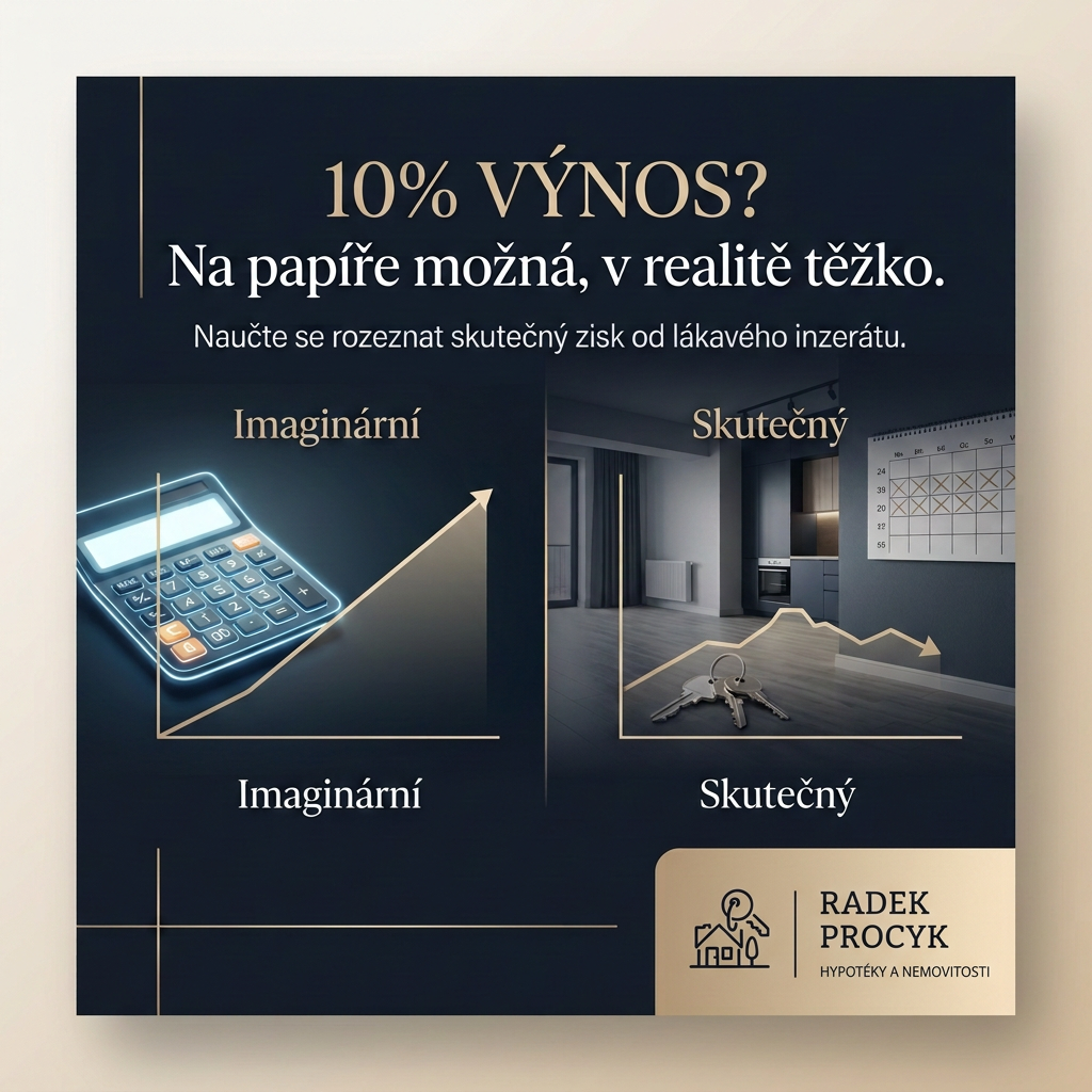 10% VÝNOS? Na papíře možná, v realitě těžko.
