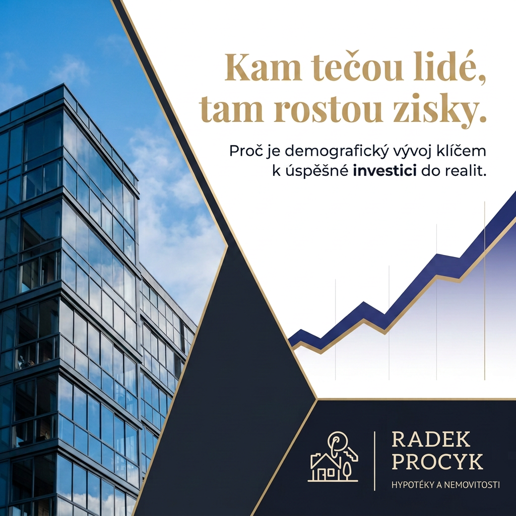 Kam tečou lidé tam rostou zisky: Demografie v investicích do realit